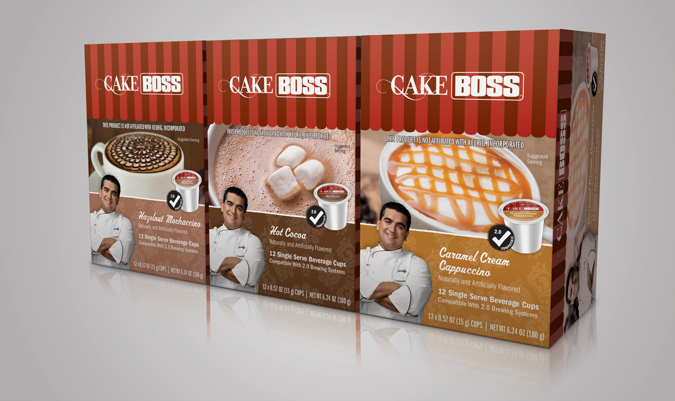 Cake Boss Indulgent Packaging